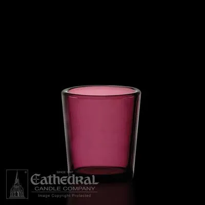 15 Hour Votive Glasses - Multiple Color Options