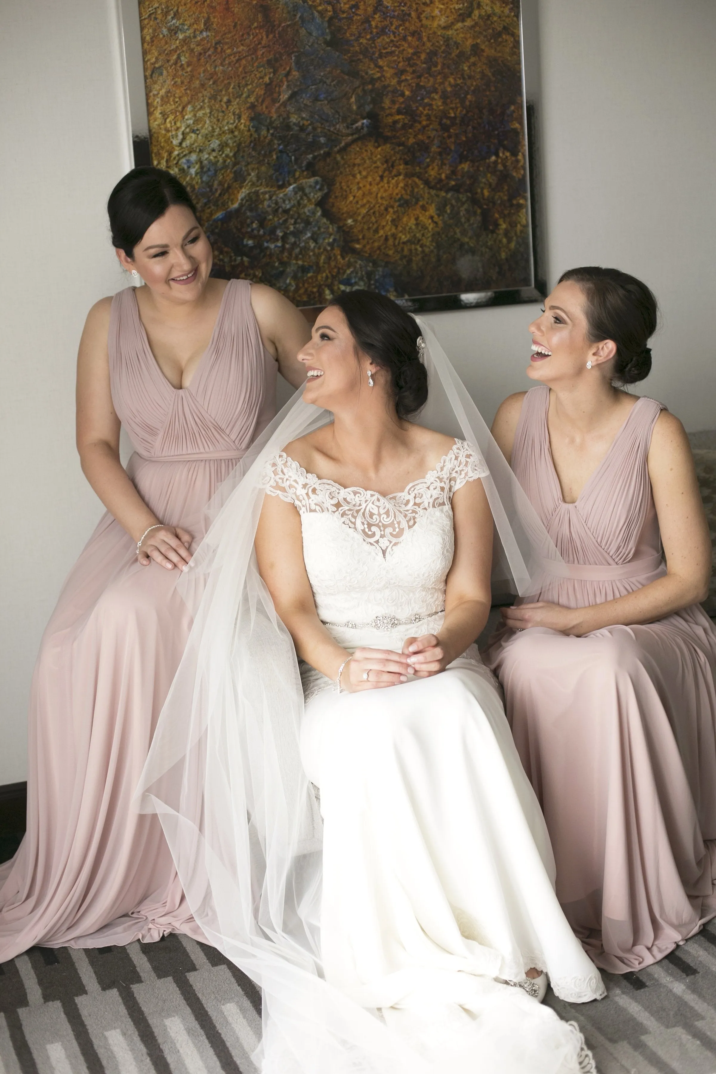 A-line Floor-length Long Chiffon Bridesmaid Dresses With Pleats, BD0552