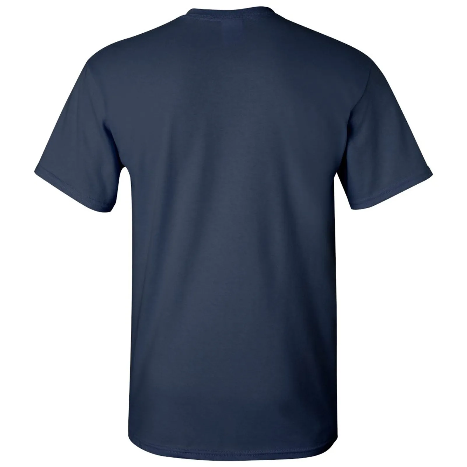 Arch Logo LSA University of Michigan Basic Cotton Short Sleeve T-Shirt - Navy