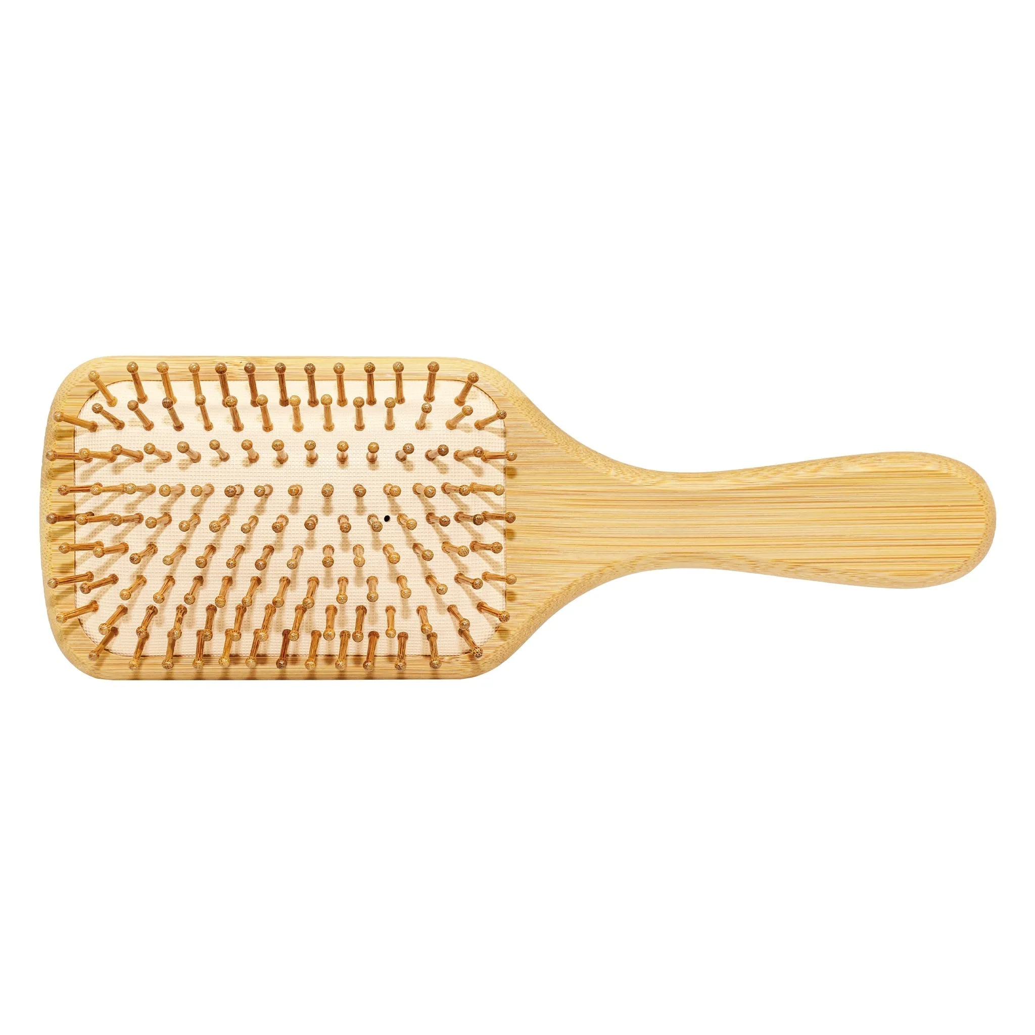 Bamboo Paddle Brush in Midnight Cowboy