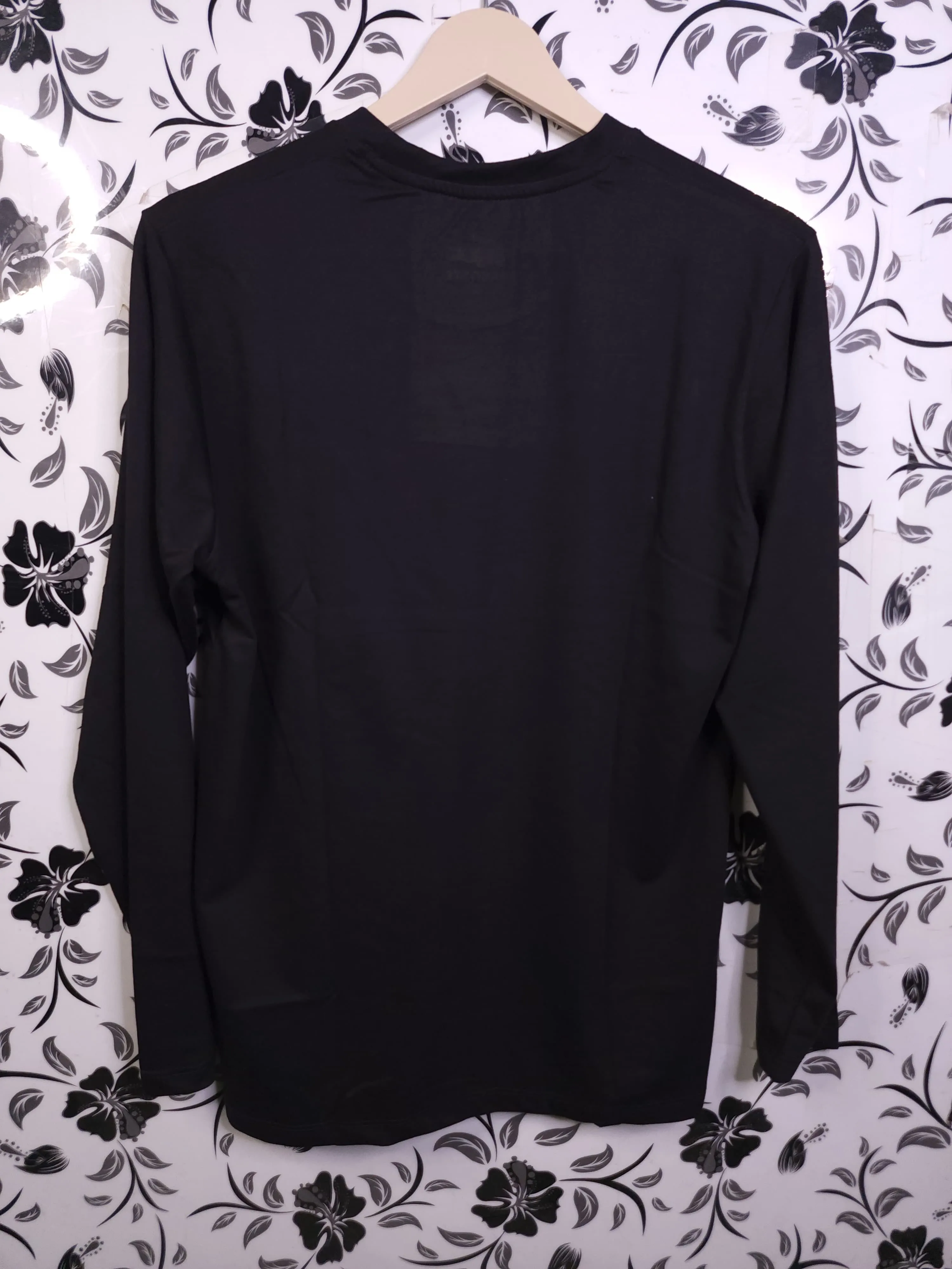 Black Full Sleeves T Shirt