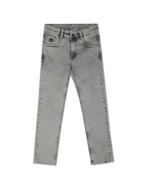 Boys Acid Wash Skinny Fit Jeans