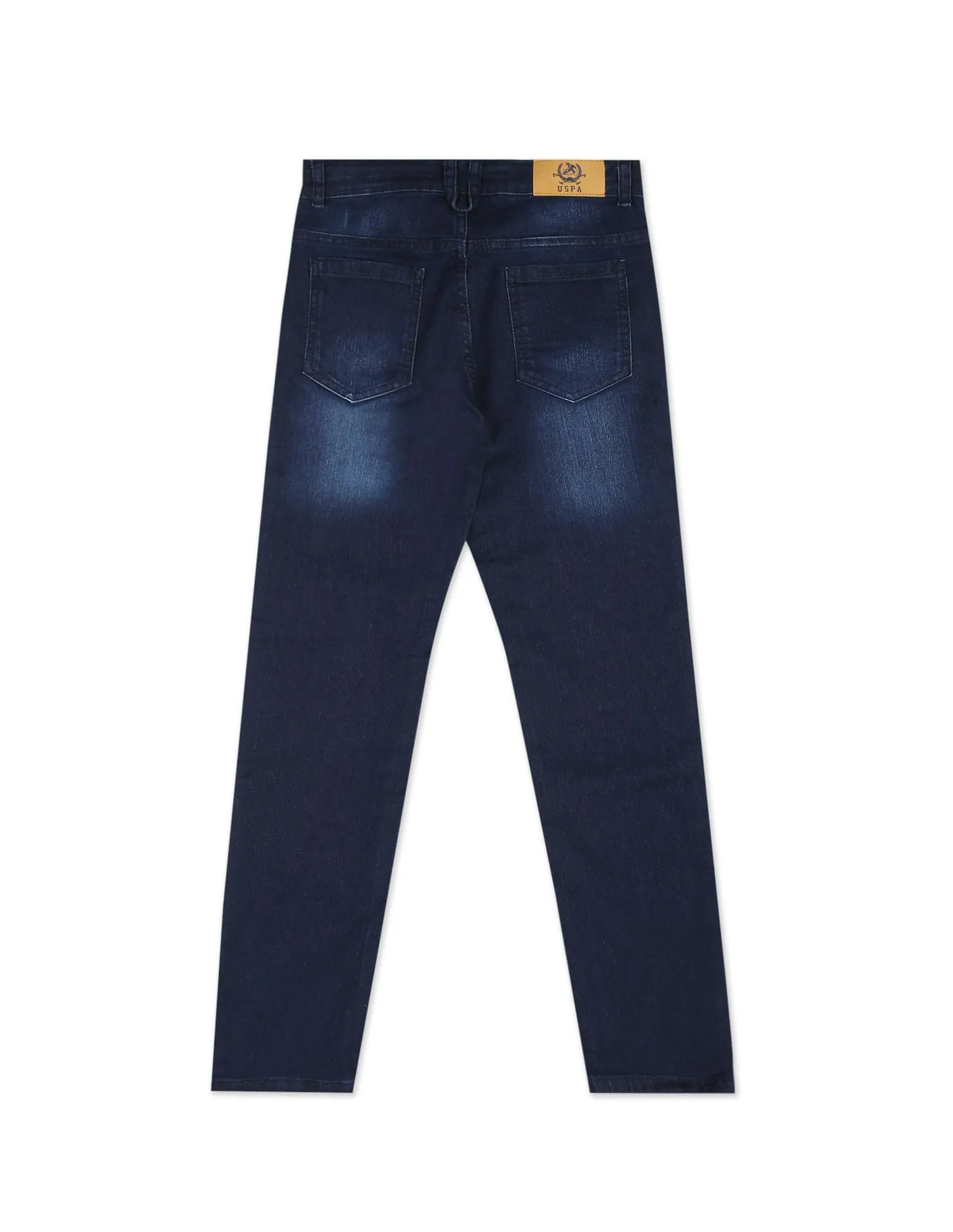 Boys Dark Wash Skinny Fit Jeans