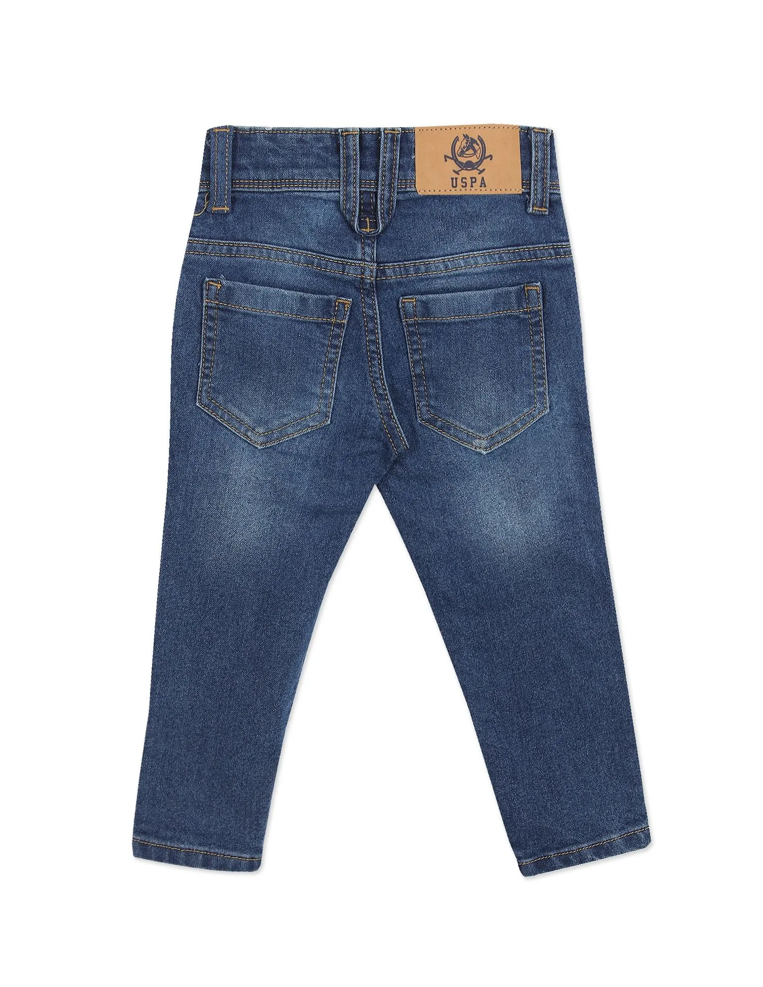 Boys Fit Stone Wash Jeans