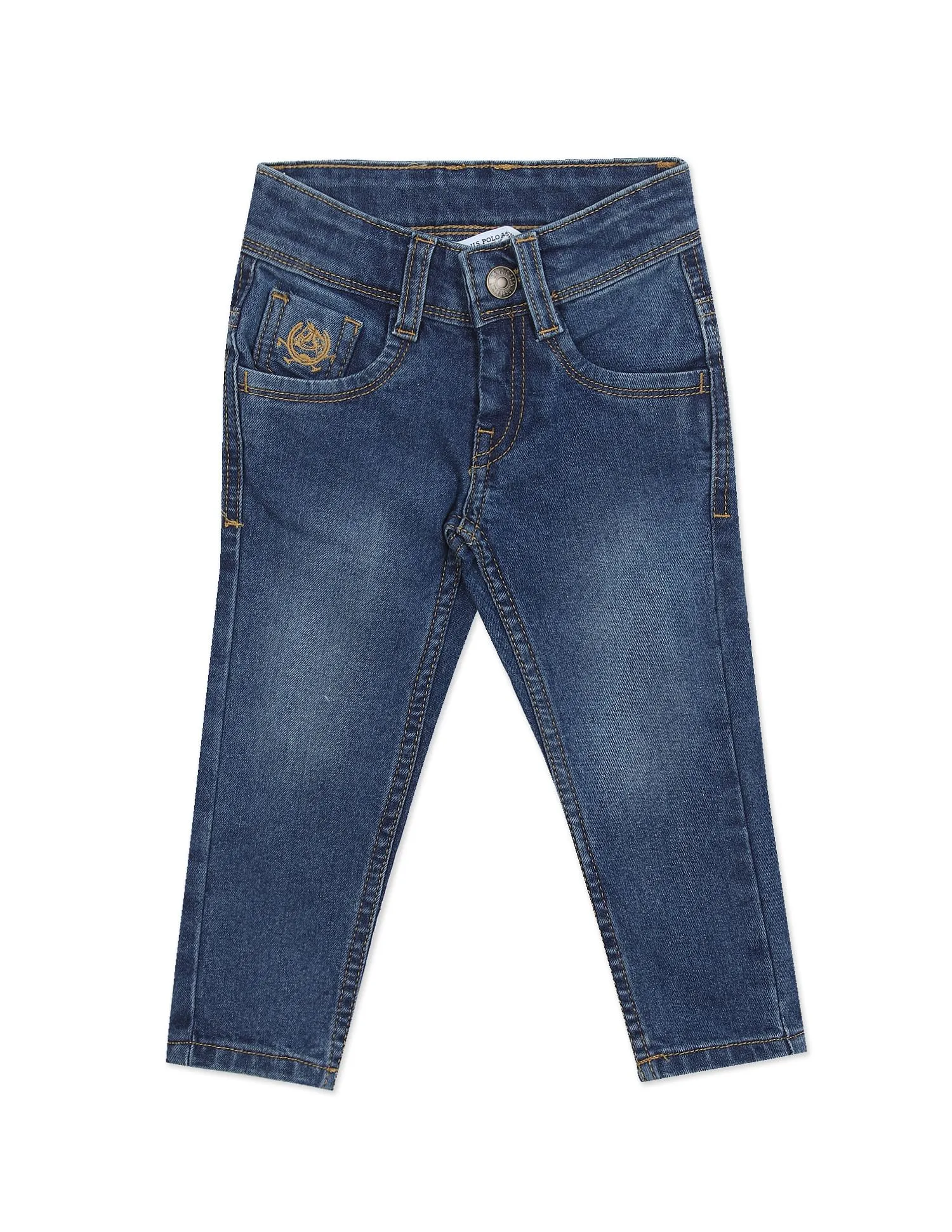 Boys Fit Stone Wash Jeans