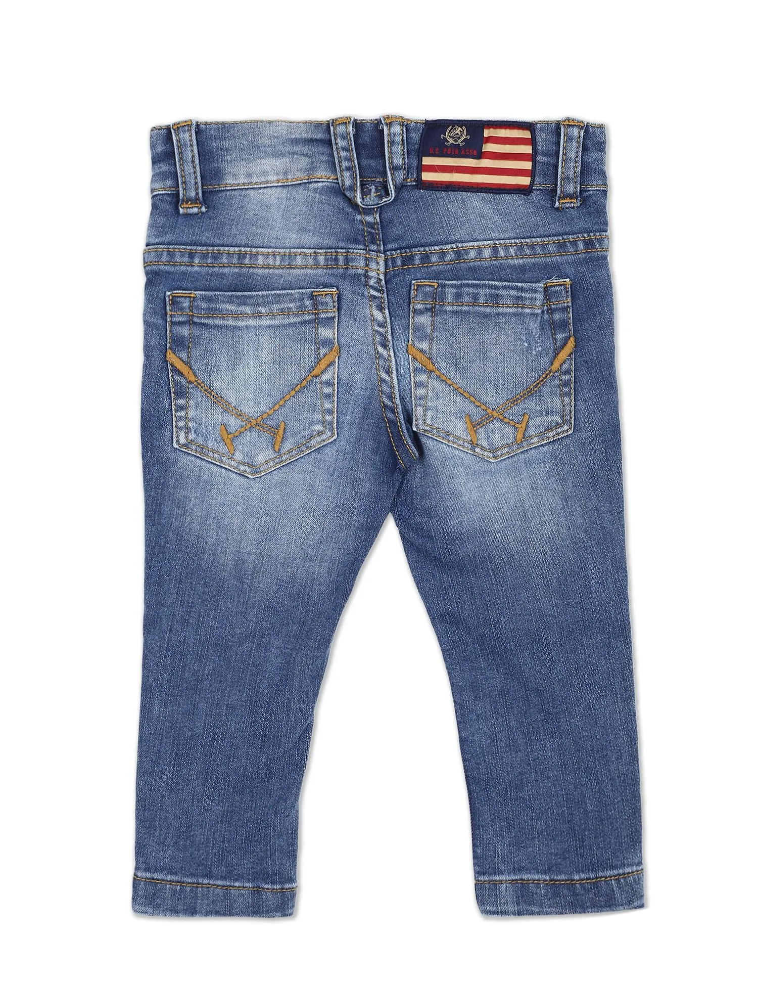 Boys Lightly Distressed Regallo Skinny Fit Jeans