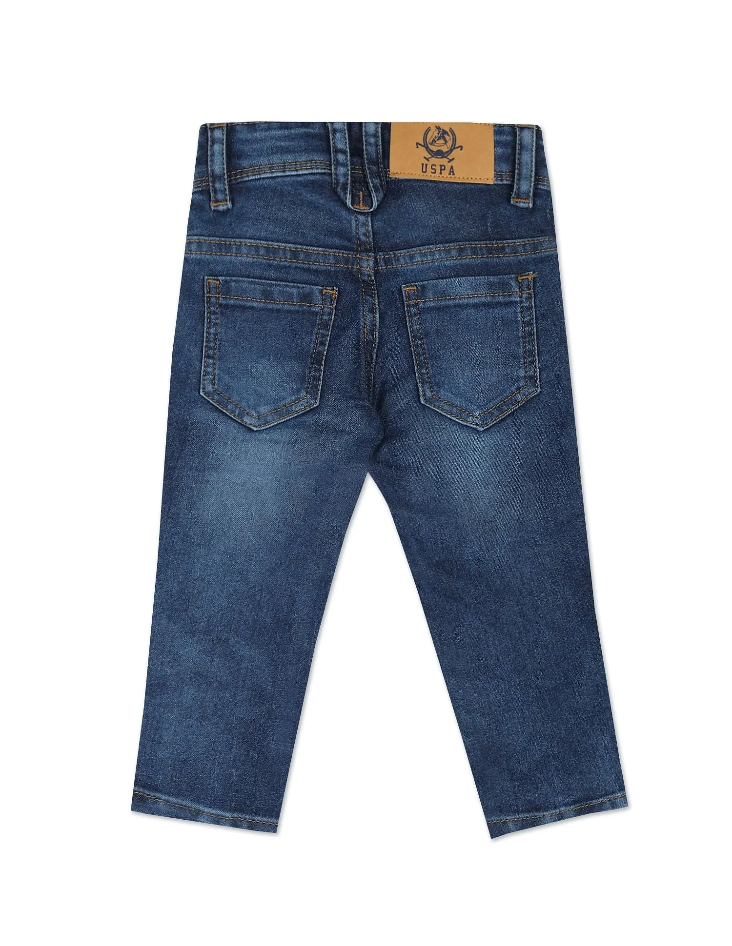 Boys Mid Rise Skinny Fit Jeans