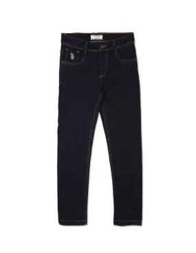 Boys Rinsed Skinny Fit Jeans