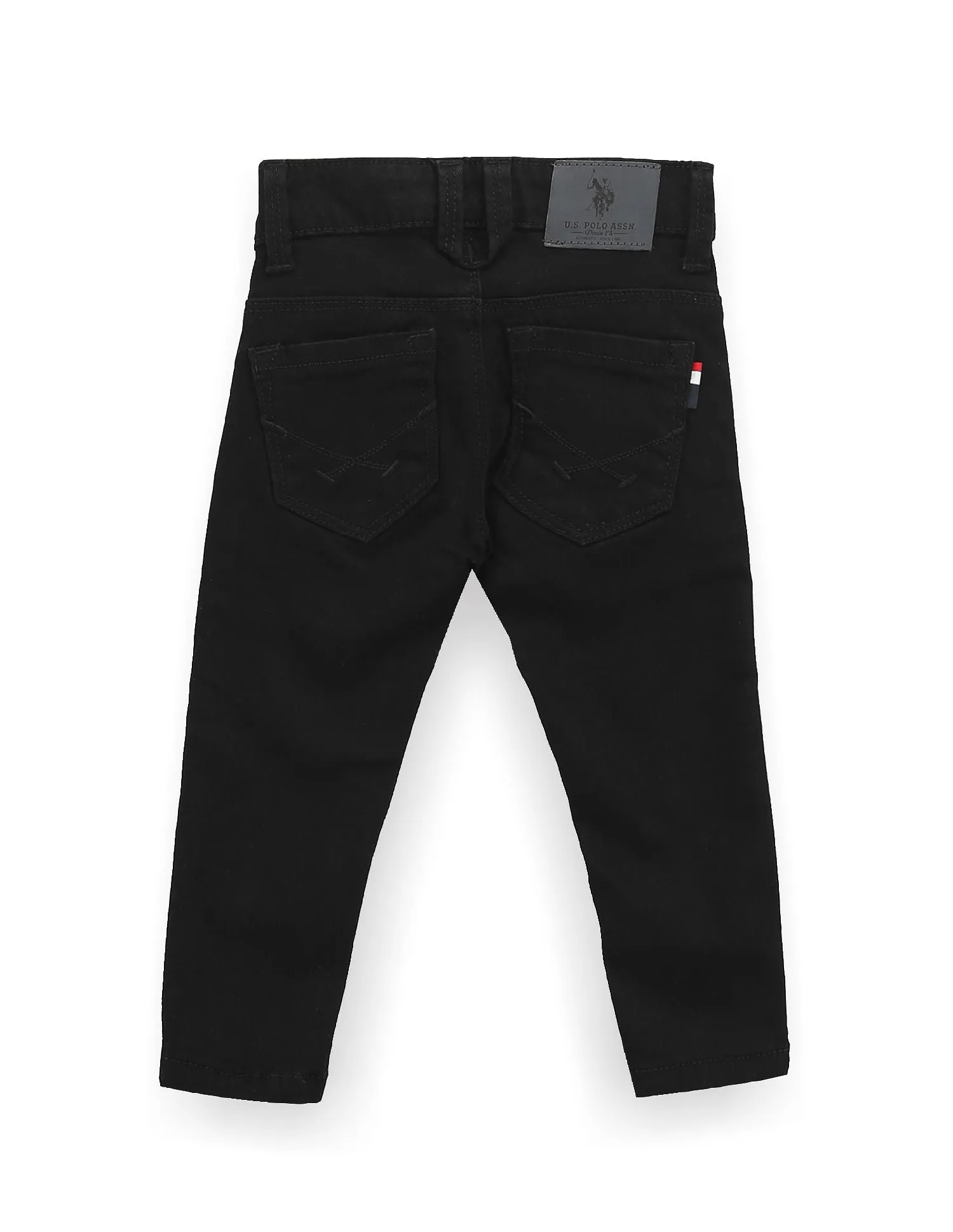 Boys Skinny Fit Black Jeans