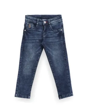 Boys Skinny Fit Mid Rise Jeans