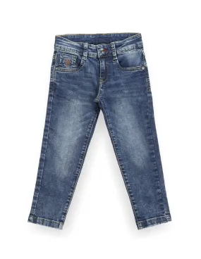 Boys Skinny Fit Mid Rise Jeans