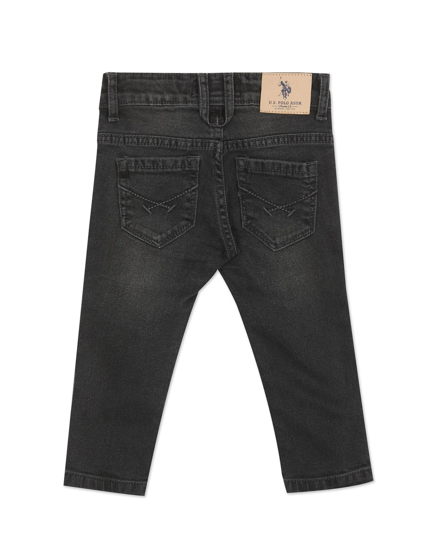 Boys Skinny Fit Rinsed Jeans