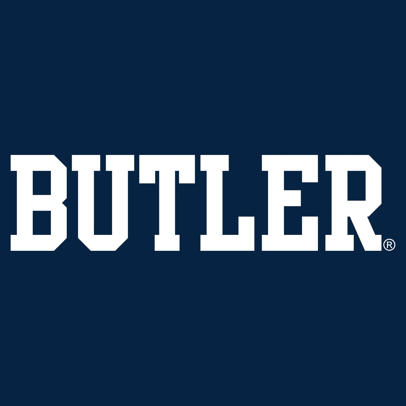 Butler University Bulldogs Basic Block Youth Short Sleeve T Shirt - Navy