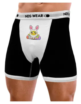 Chick In Bunny Costume Mens Boxer Brief Underwear