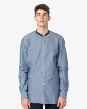 Contrast Shirt in Stone Wash