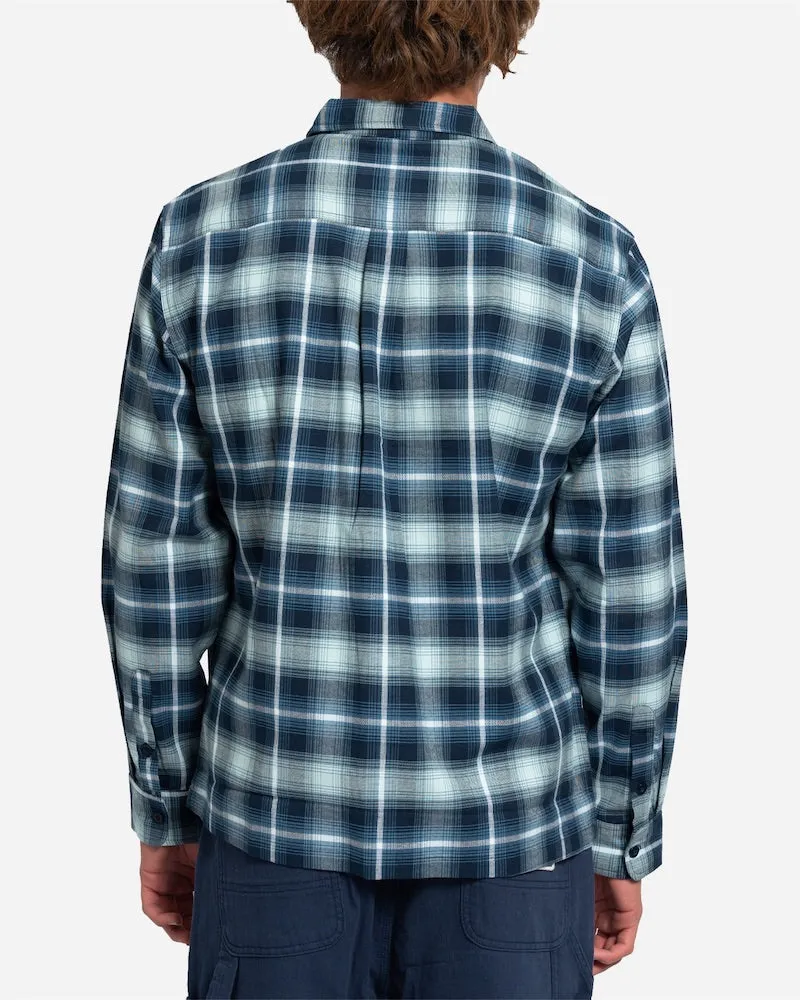 Cruiser Long Sleeve Flannel Navy