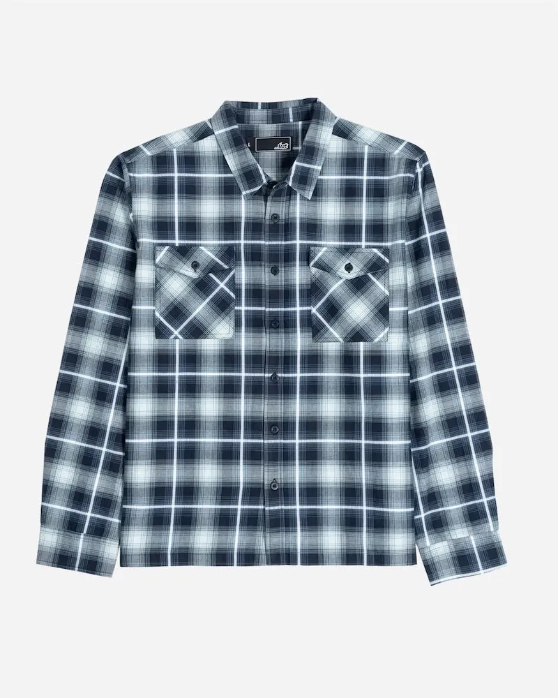 Cruiser Long Sleeve Flannel Navy