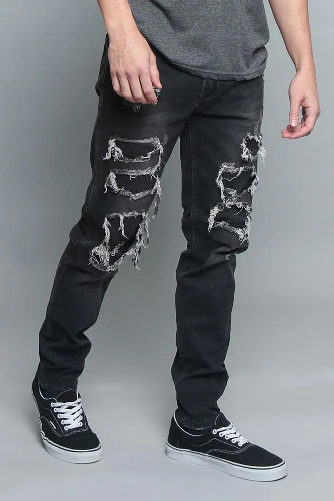 Distressed Illusion Jeans