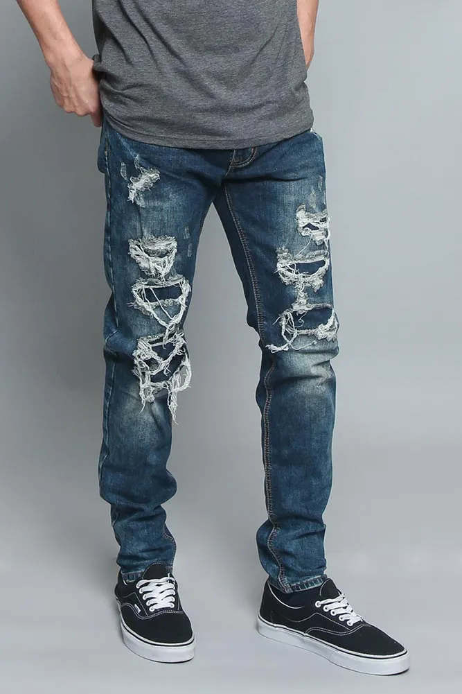 Distressed Illusion Jeans