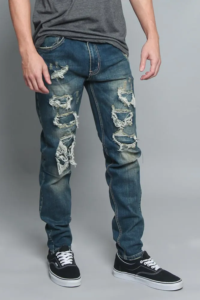 Distressed Illusion Jeans