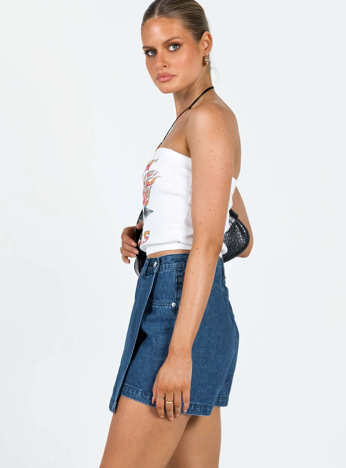 Edwina Skort Dark Wash Denim