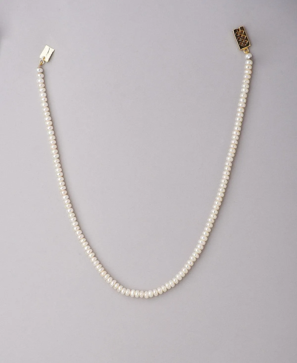 Elegant 1 line Pearl Necklace