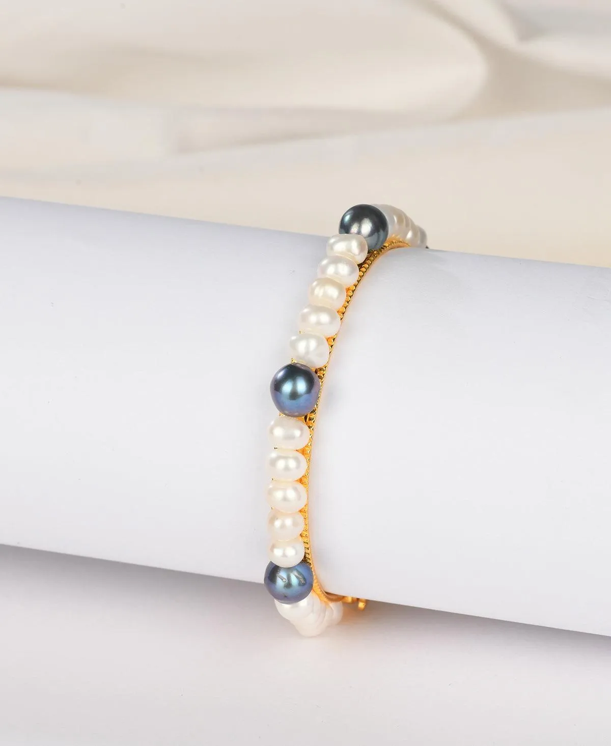 Elegant and classy Pearl Bangle