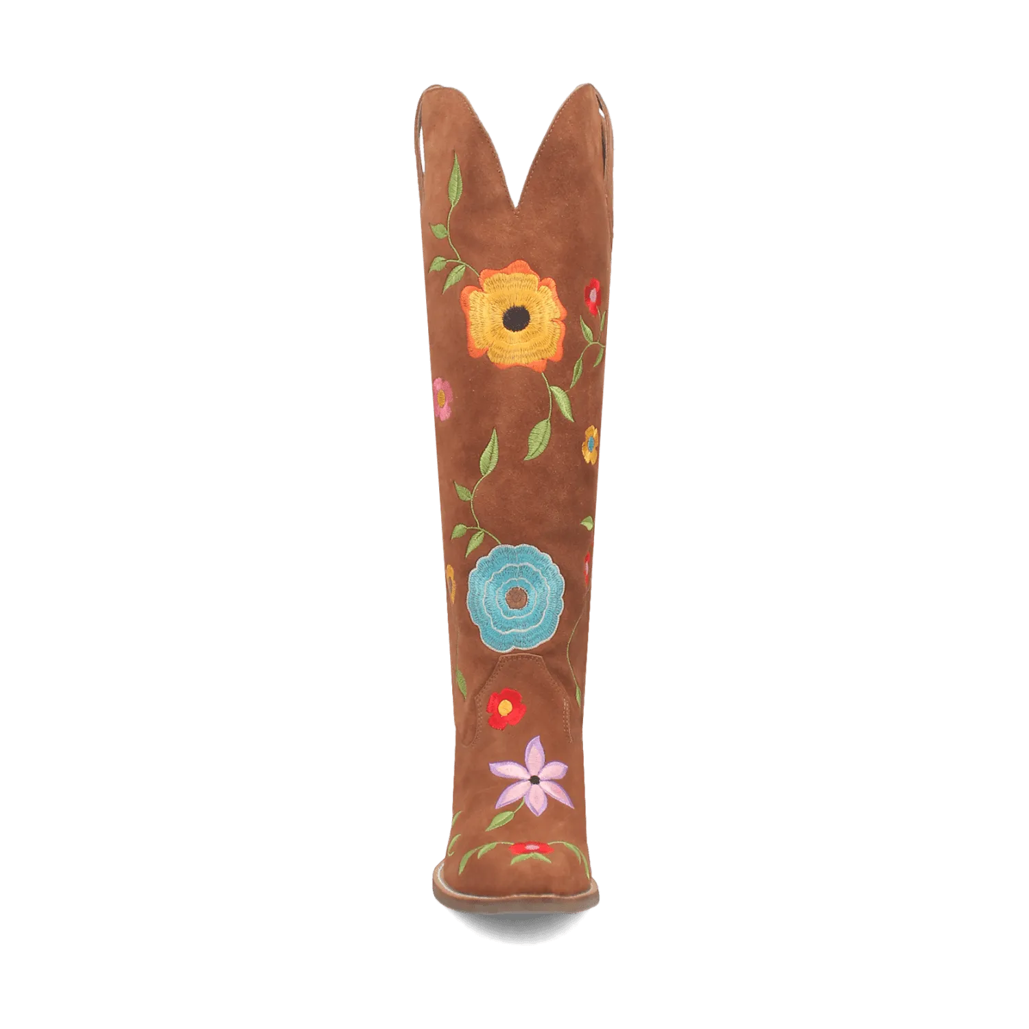 FLOWER POWER SUEDE BOOT