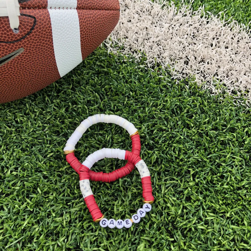 GAMEDAY BRACELET CRIMSON/WHT GRY/OFF-WHITE