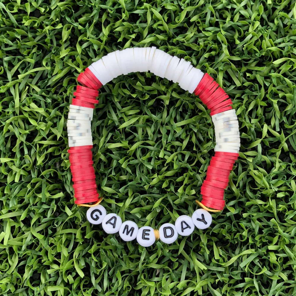 GAMEDAY BRACELET CRIMSON/WHT GRY/OFF-WHITE