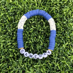 GAMEDAY BRACELET NAVY/WHT GRY/NAVY