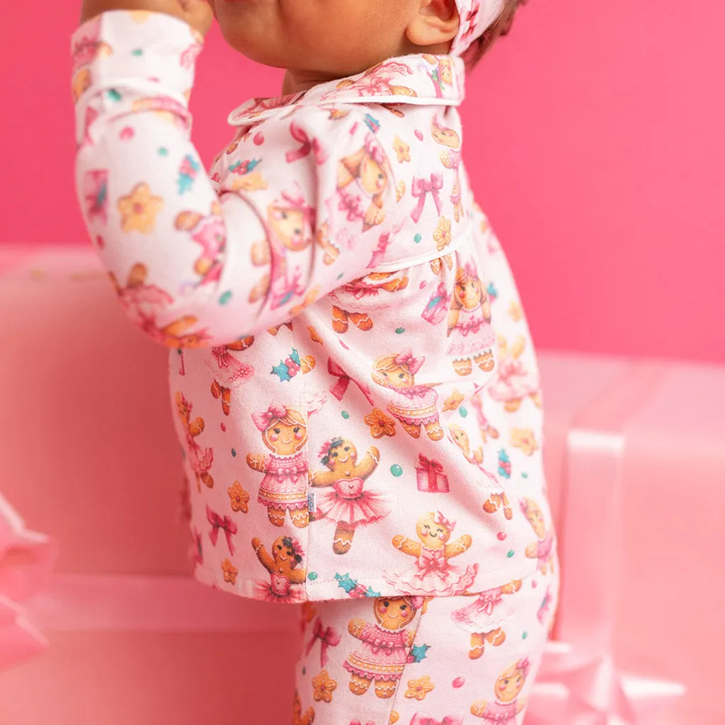 Ginger Posh Flannelette Ruffled Pajama Set