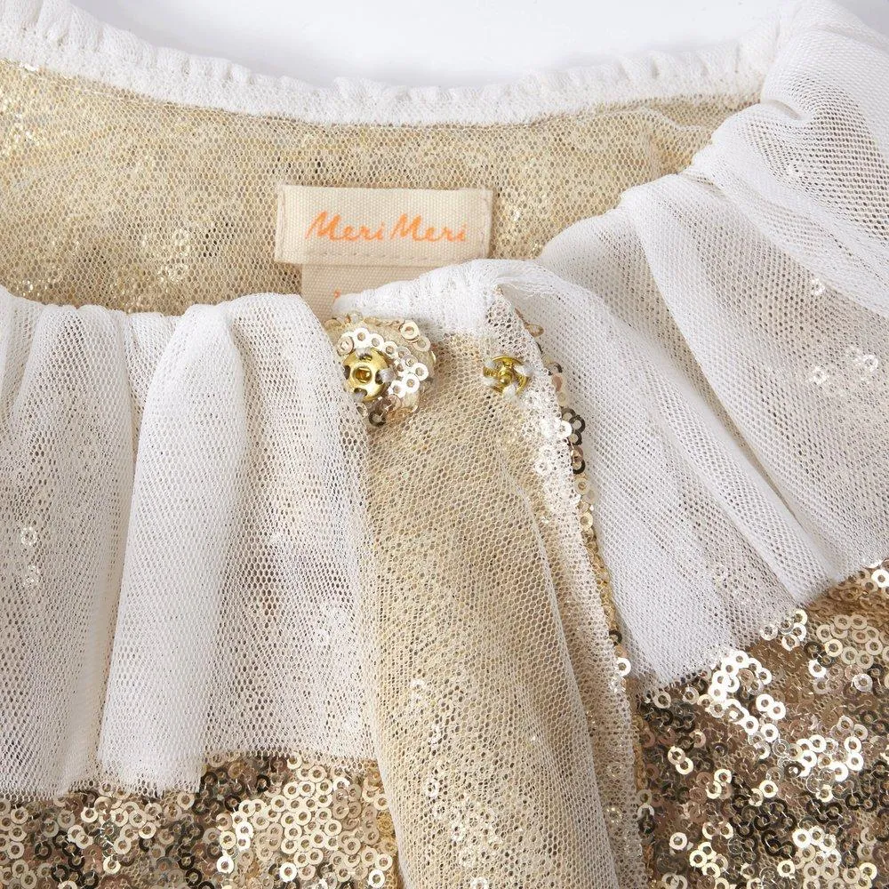 Gold Sparkle Cape Dress Up