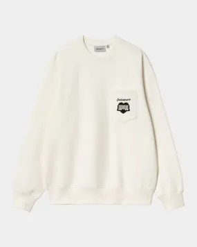 Heart Train Pocket Sweatshirt | Wax