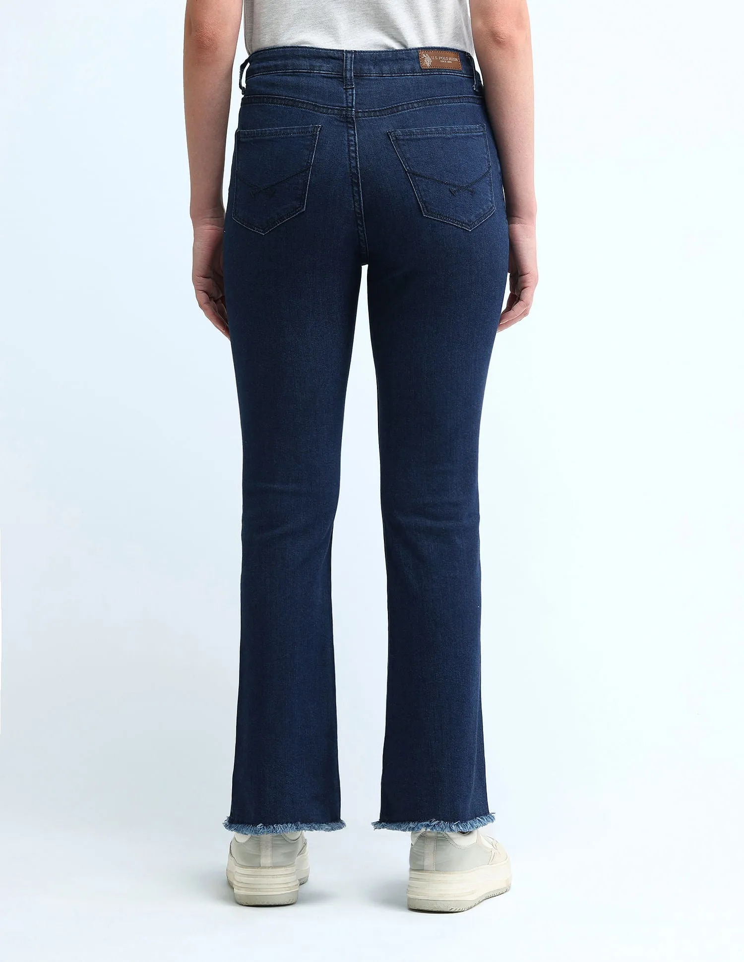 High Rise Skinny Bootcut Jeans