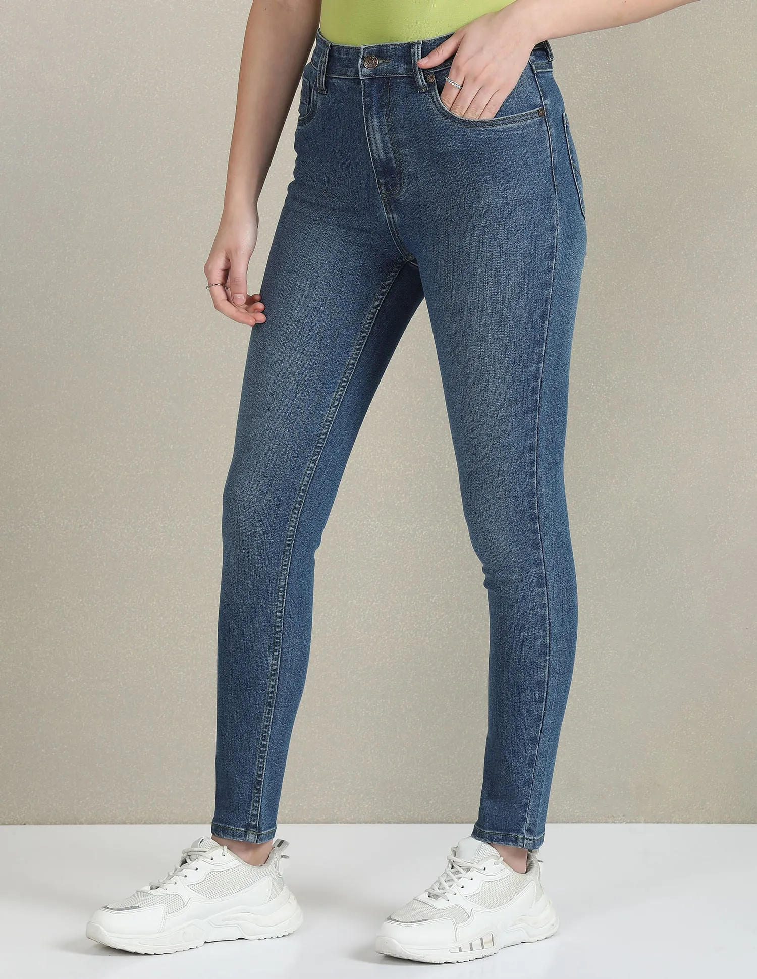 High Rise Skinny Jeans