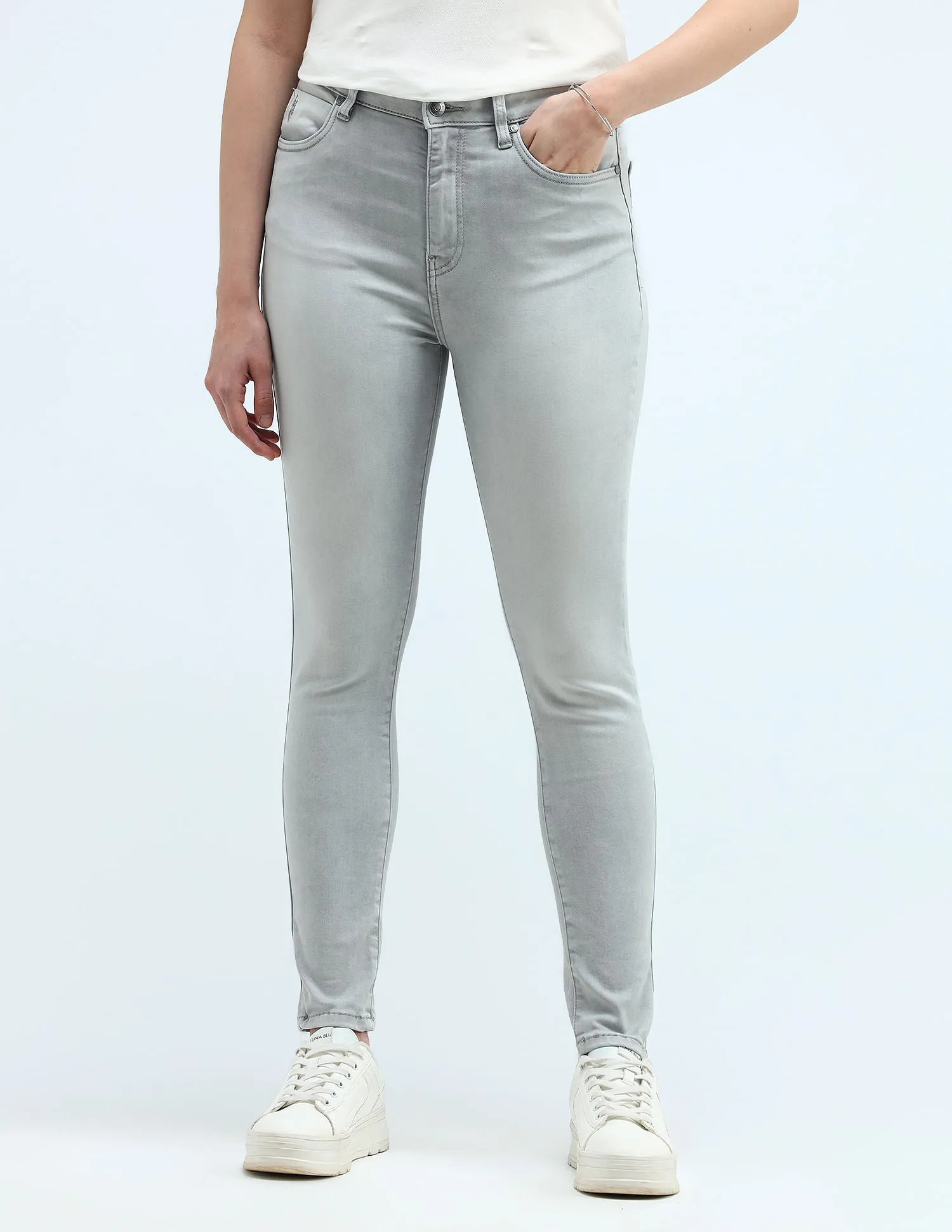 High Rise Super Skinny Jeans