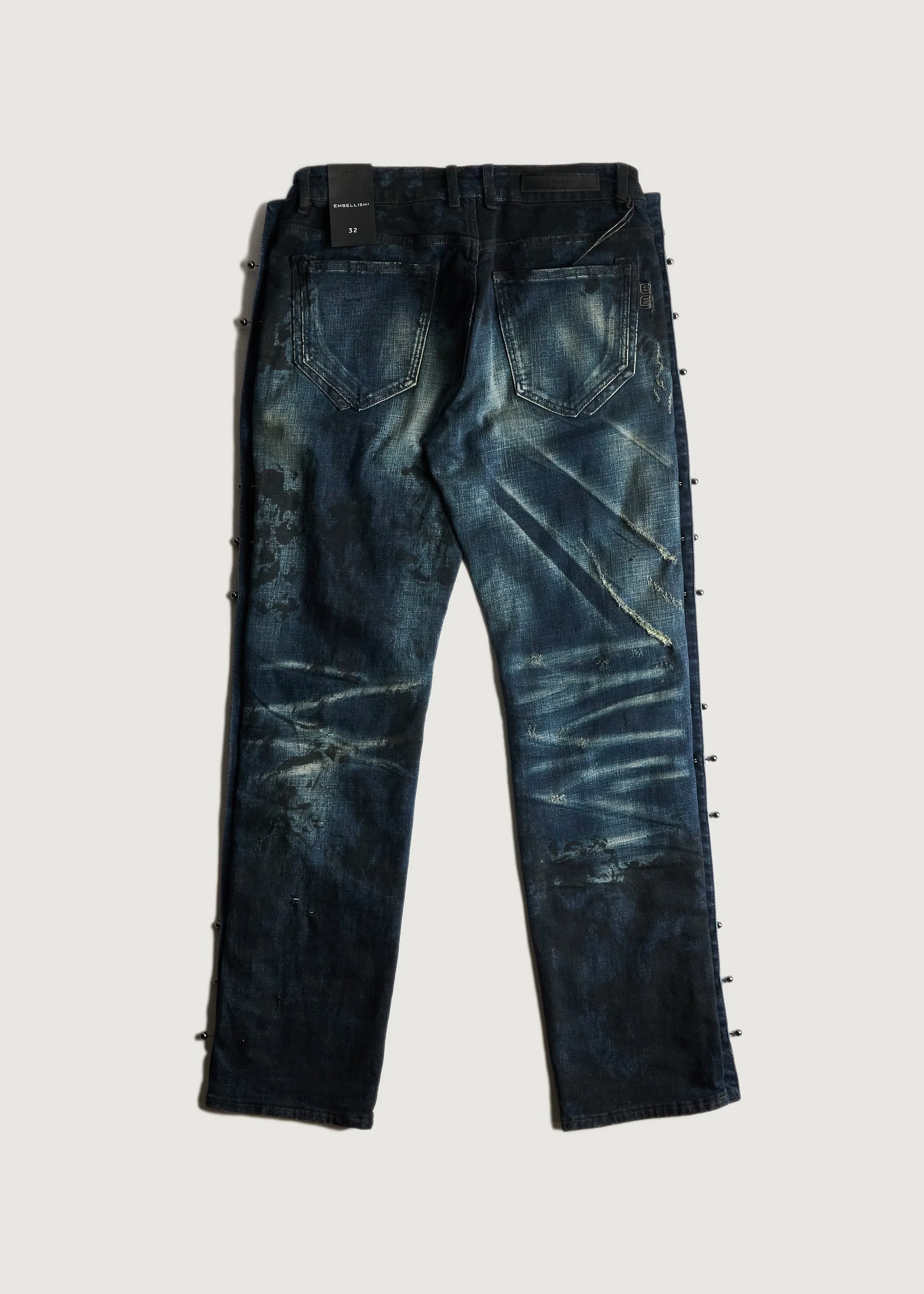 Jeremy Straight Denim (Dark Blue)