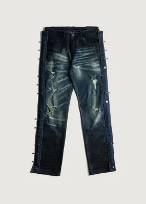 Jeremy Straight Denim (Dark Blue)