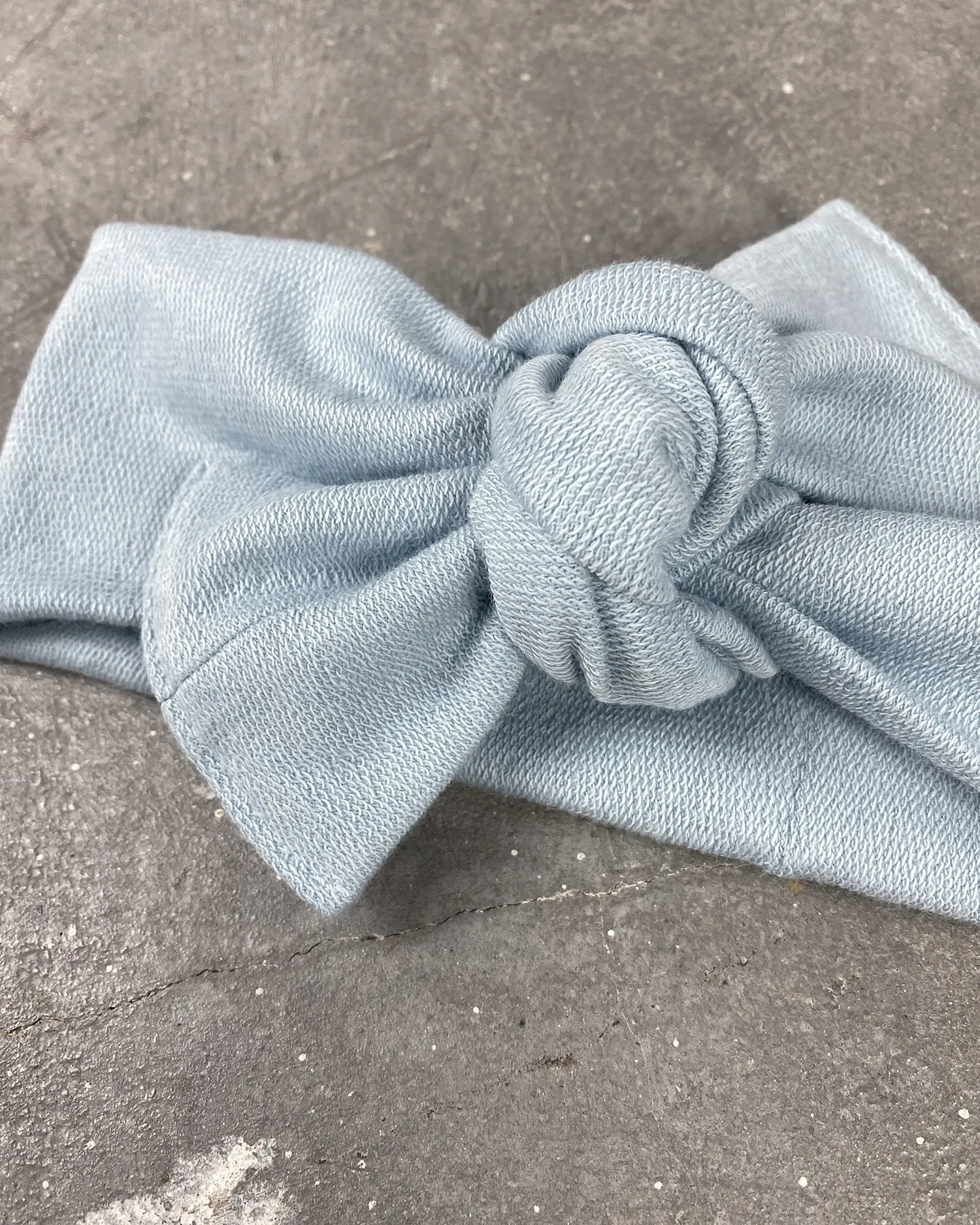 Josie Bow – Organic Sky Blue Textured