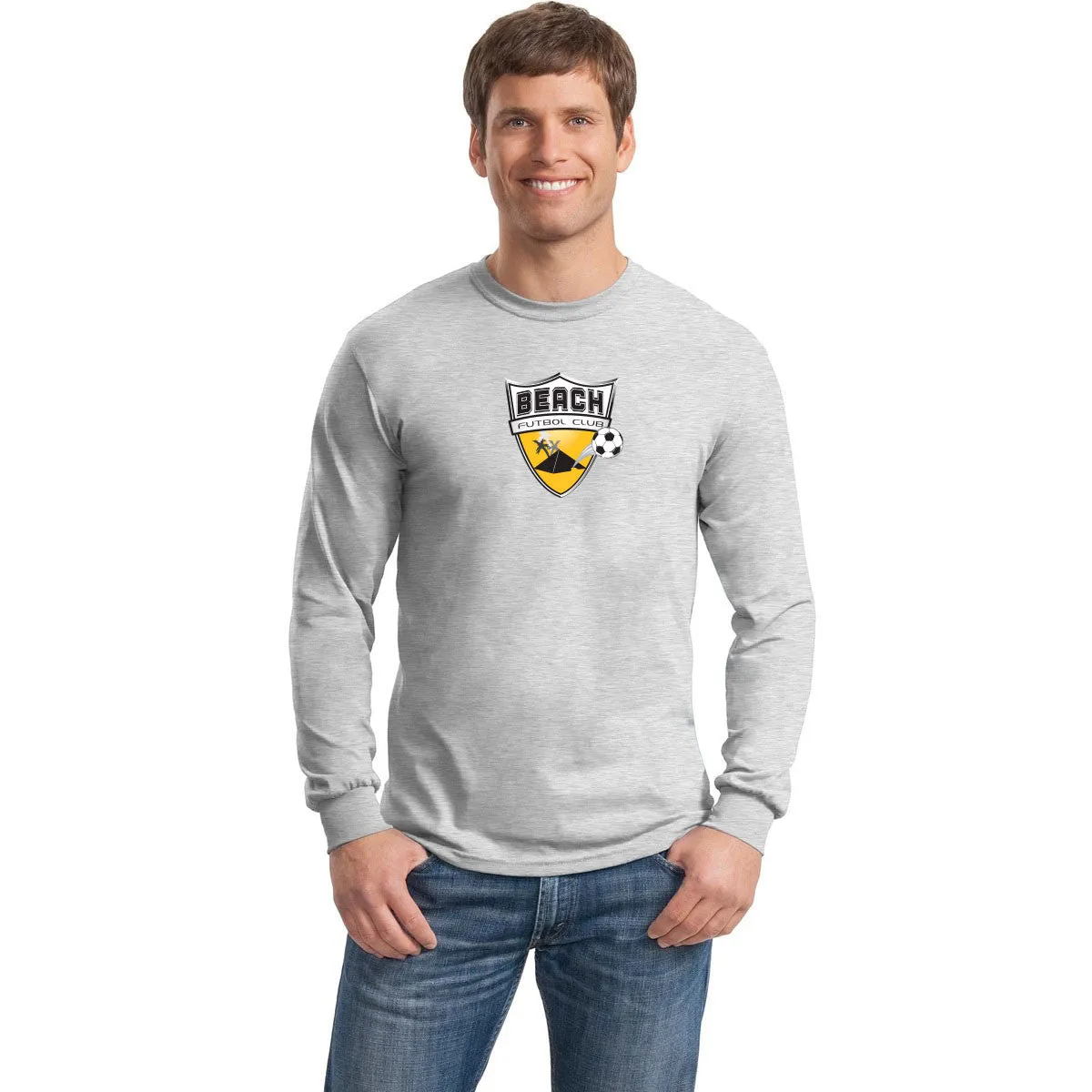 Long Sleeved Shirt with Crest Logo