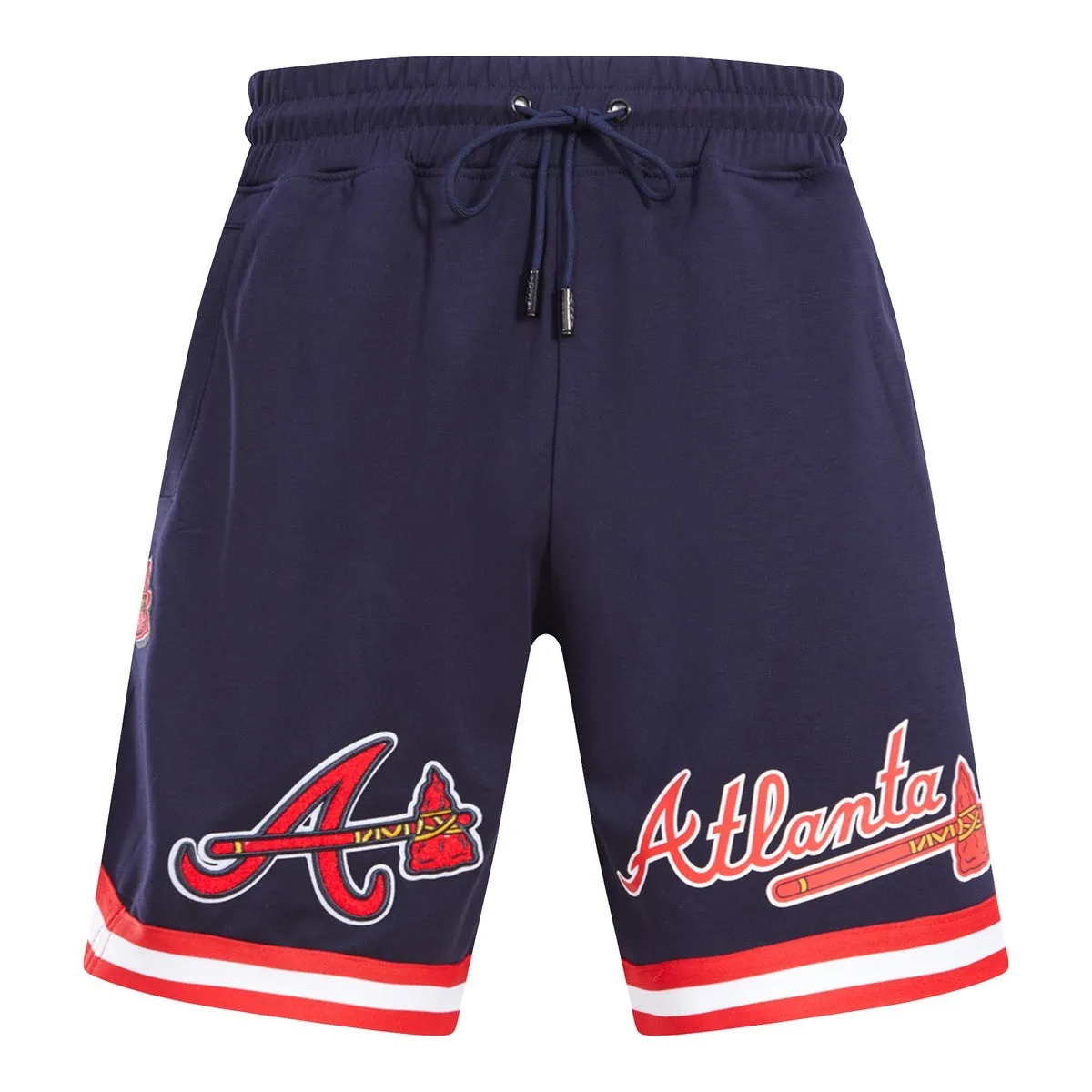 MLB ATLANTA BRAVES CLASSIC CHENILLE MEN'S SHORT (MIDNIGHT NAVY)