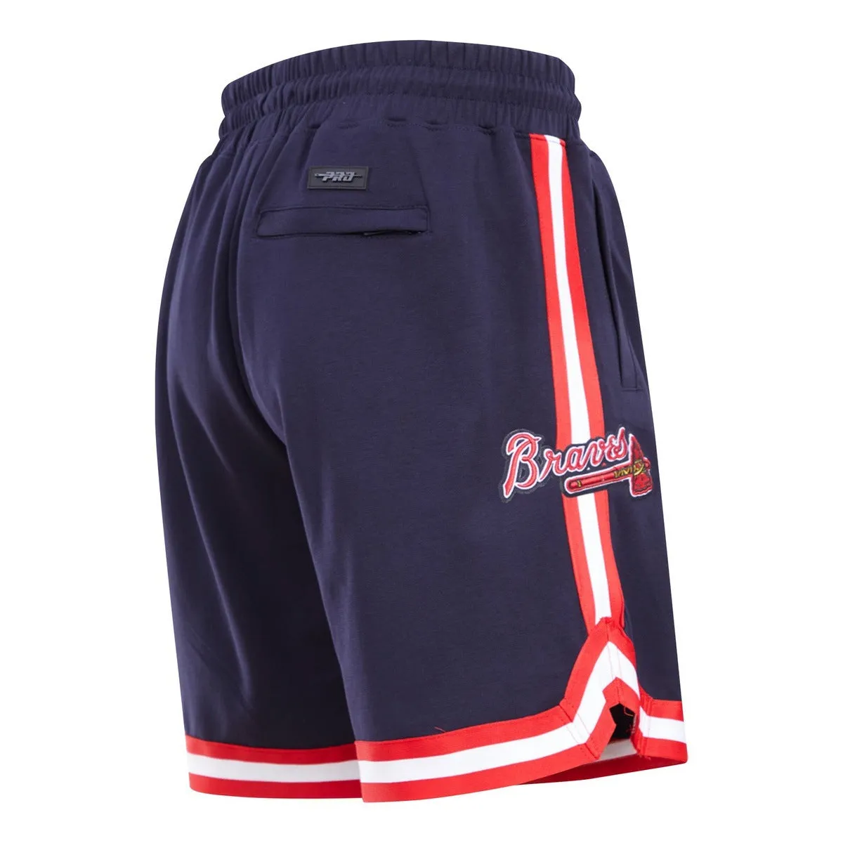 MLB ATLANTA BRAVES CLASSIC CHENILLE MEN'S SHORT (MIDNIGHT NAVY)