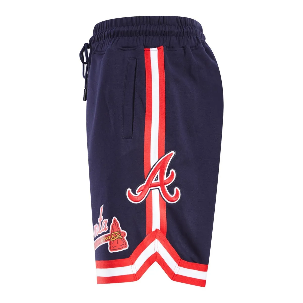 MLB ATLANTA BRAVES CLASSIC CHENILLE MEN'S SHORT (MIDNIGHT NAVY)