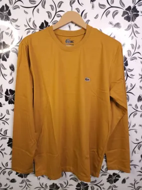 Mustard Full Sleeves T Shirt