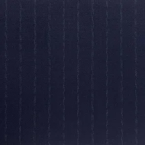 Navy Fine Double Pinstripes