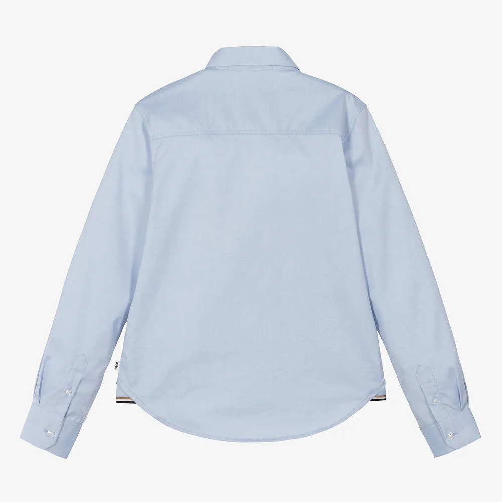 Pale Blue Long Sleeves Shirt