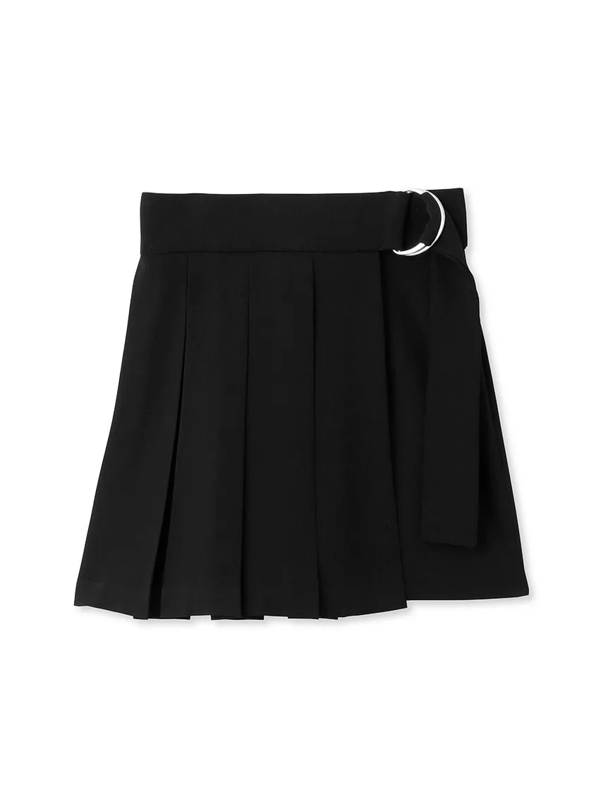 Pleated Wrapped Skort