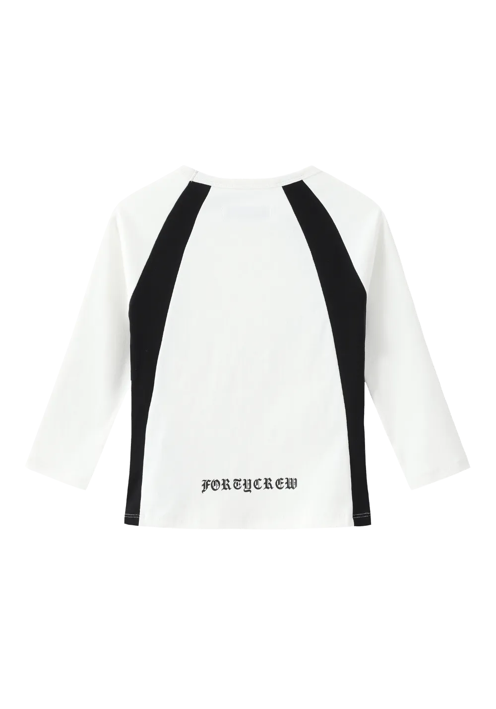 Raglan Sleeves Cropped Shirt