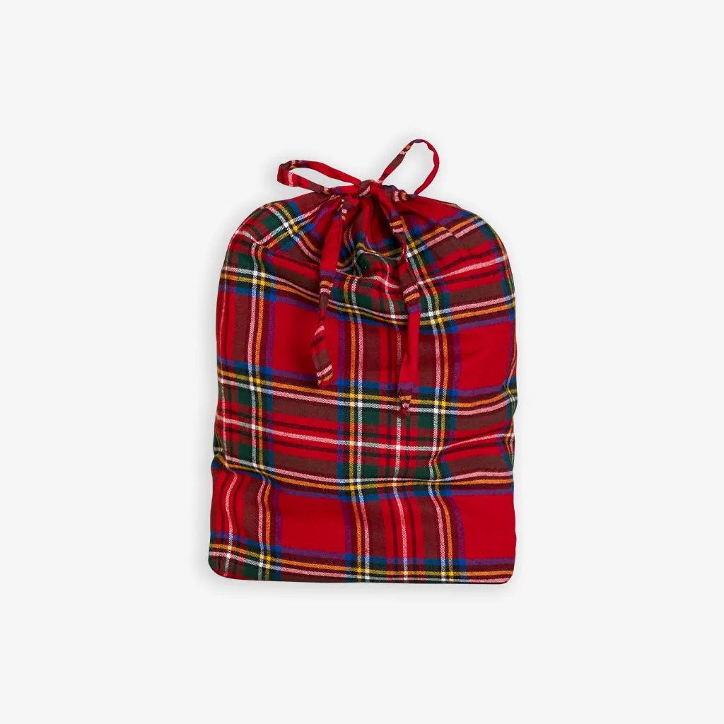 Red Tartan Plaid Flannelette Nightgown